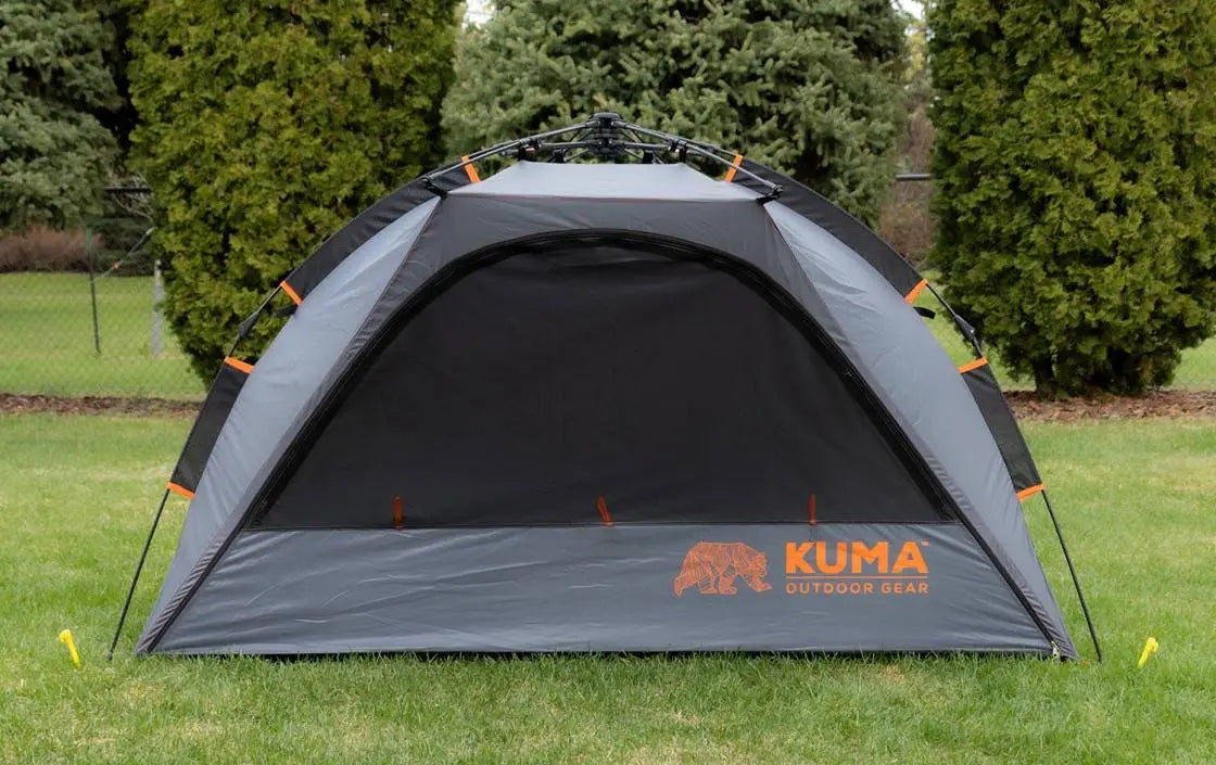 Keep It Cool Instant Shelter- Graphite/Orange - Kuma 838-KM-KICIS-GROR KUMA OUTDOOR GEAR