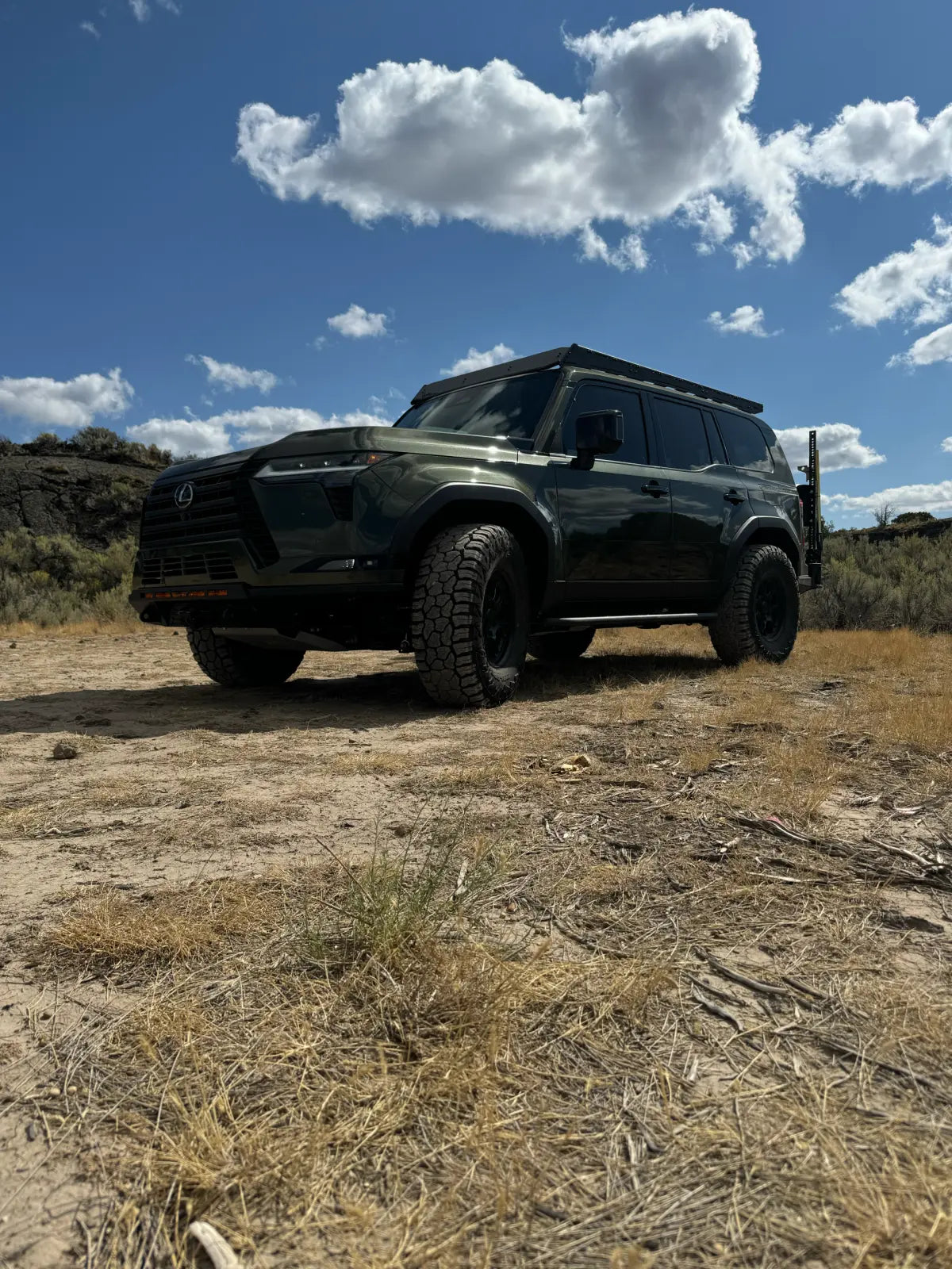 Lexus GX550 Standard Overland Rock Sliders - CBI 300-000-016-051 CBI Offroad