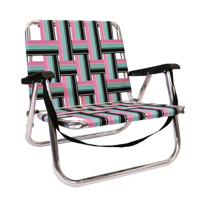 Vice Backtrack LOW Chair - Black/Pink/Teal - Kuma 831-KM-BTLC-VC KUMA OUTDOOR GEAR