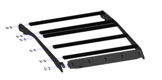 Toyota Tacoma Prinsu Habitat Rack (2005-2023) - Prinsu 400-000-010-015