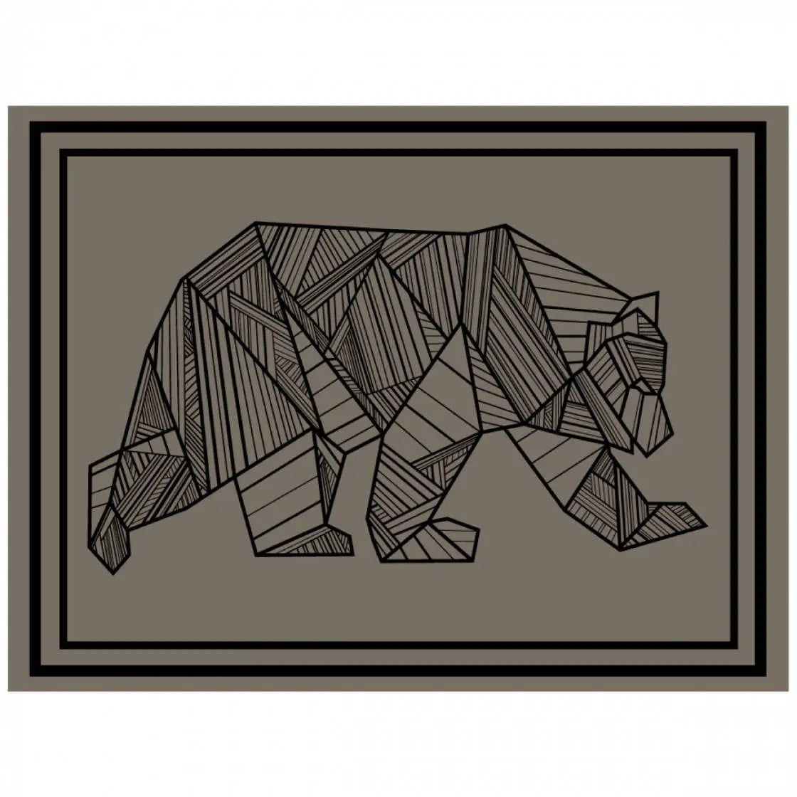 Outdoor Mat - Bear - Kuma 480-KM-RVMB-GB-12 KUMA OUTDOOR GEAR