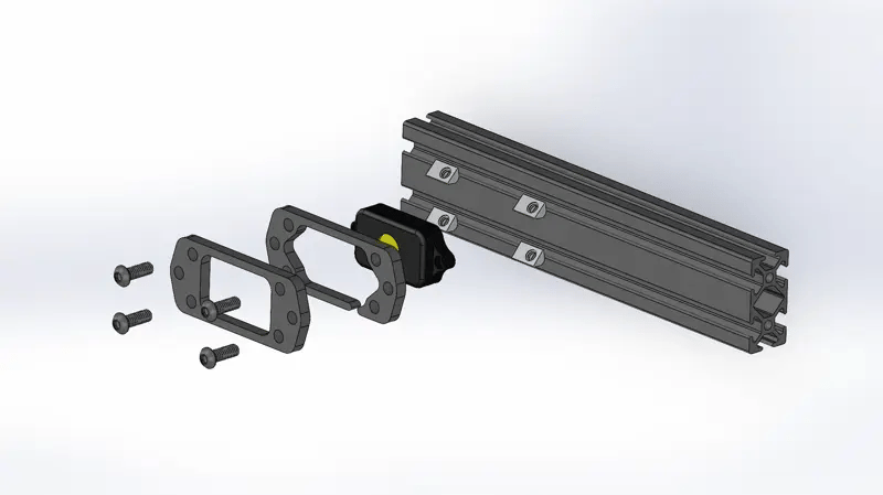 Flat Light Brackets - Sherpa 212040