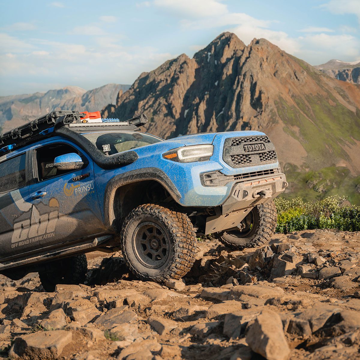 Toyota Tacoma Special Edition Cab Rack with Toyota Desert Air Intake Fitment (2005-2023) - Prinsu 400-000-010-011