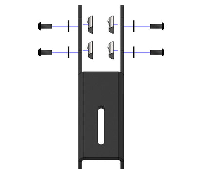 Fly Rod Holder Mount - Prinsu 600-000-000-497