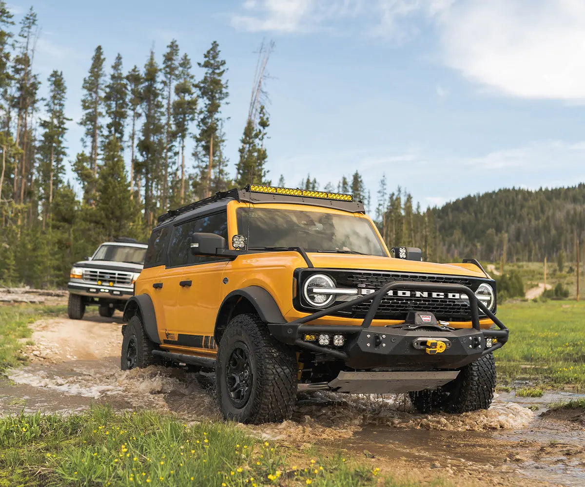 Ford Bronco Bolt on Rock Sliders (2022) - CBI 300-000-017-012 CBI Offroad