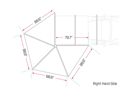 DELTAWING 270° AWNING- Ironman 4x4  IAWN270