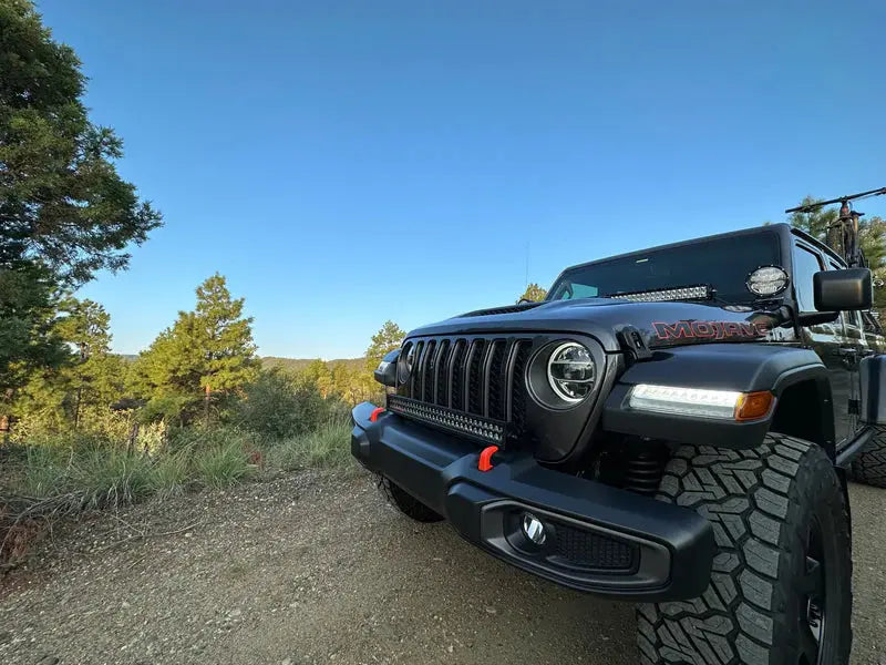 JEEP JL-JT Front Bumper 30in Light Mount - Artec Industries Artec Industries