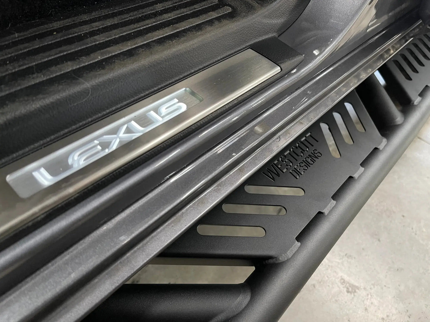 Rock Sliders For Lexus GX460 2010-2024 NO KICKOUT - Westcott Designs Westcott Designs