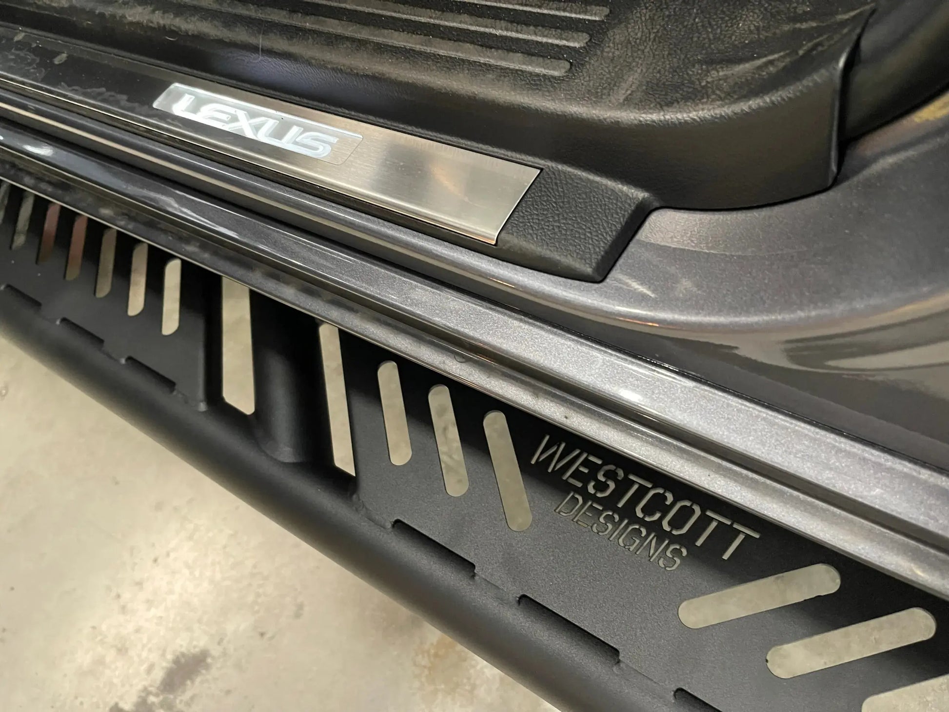 Rock Sliders For Lexus GX460 2010-2024 NO KICKOUT - Westcott Designs Westcott Designs