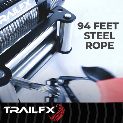 Treuil Ironman 4x4 Monster 9500 lb avec câble synthétique
