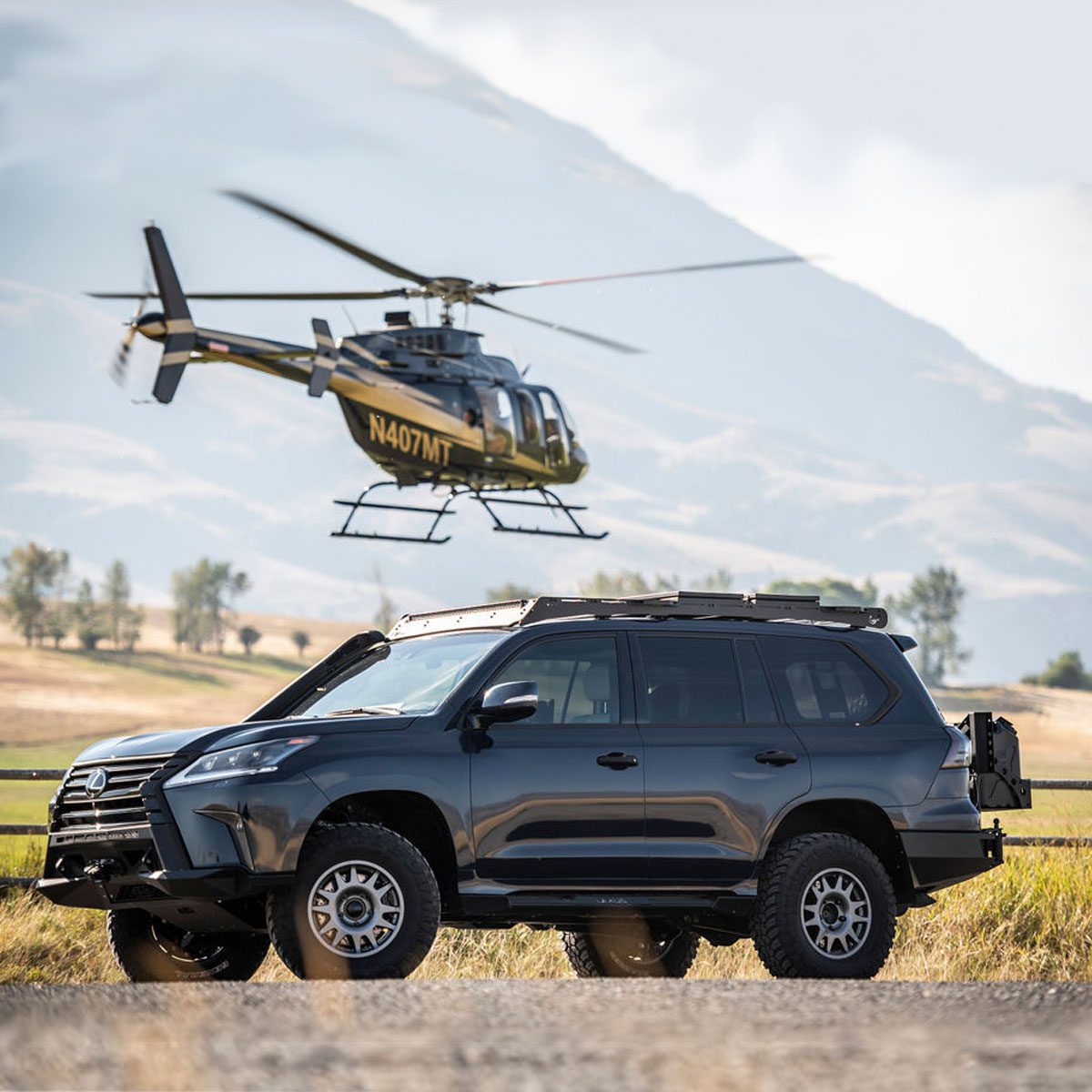 LX570 Roof Rack (2019+) - Prinsu 400-000-016-007