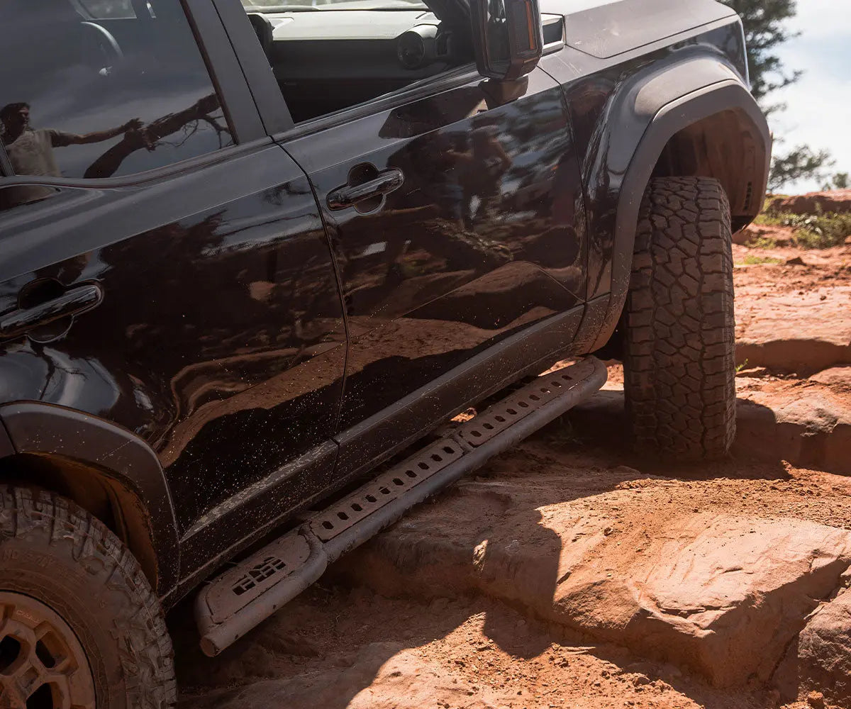 GX550 Overland Kickout Rock Sliders - CBI 300-000-016-034 CBI Offroad
