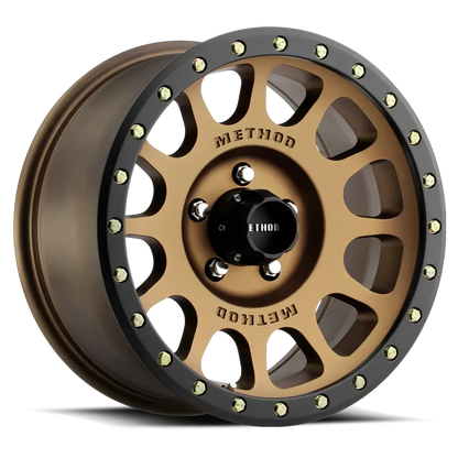 305 NV Method Bronze® - Matte Black Lip Method race wheels