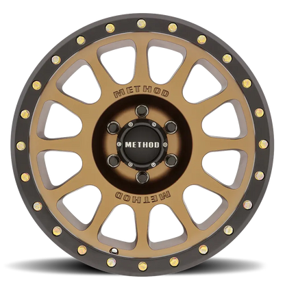 305 NV Method Bronze® - Matte Black Lip Method race wheels
