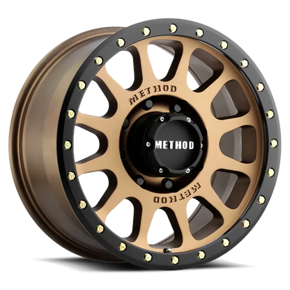 305 NV Method Bronze® - Matte Black Lip Method race wheels