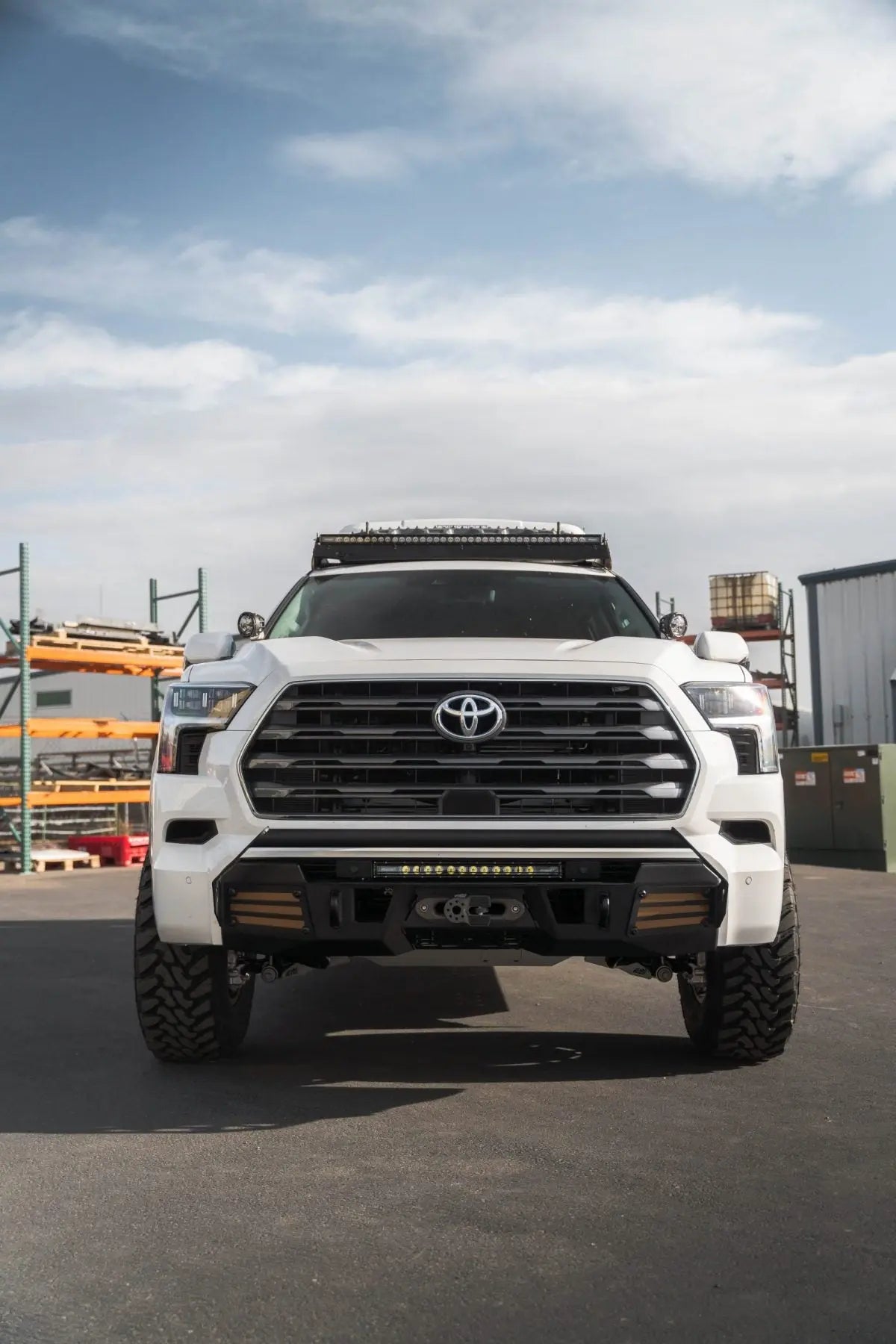 Toyota Sequoia Covert Bumper (2022–2025) - Prinsu  200-000-030-001 Prinsu Design