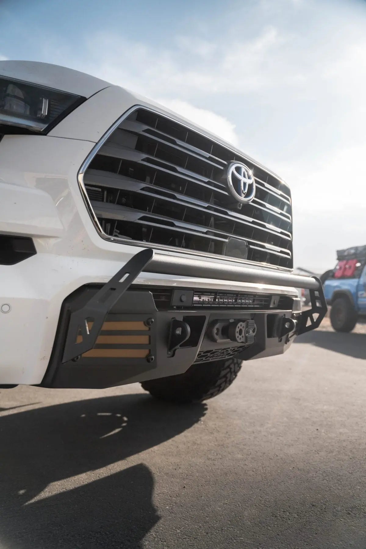 Toyota Sequoia Covert Bumper Bull Bar Add On (2022–2025) - Prinsu  200-000-030-002 Prinsu Design