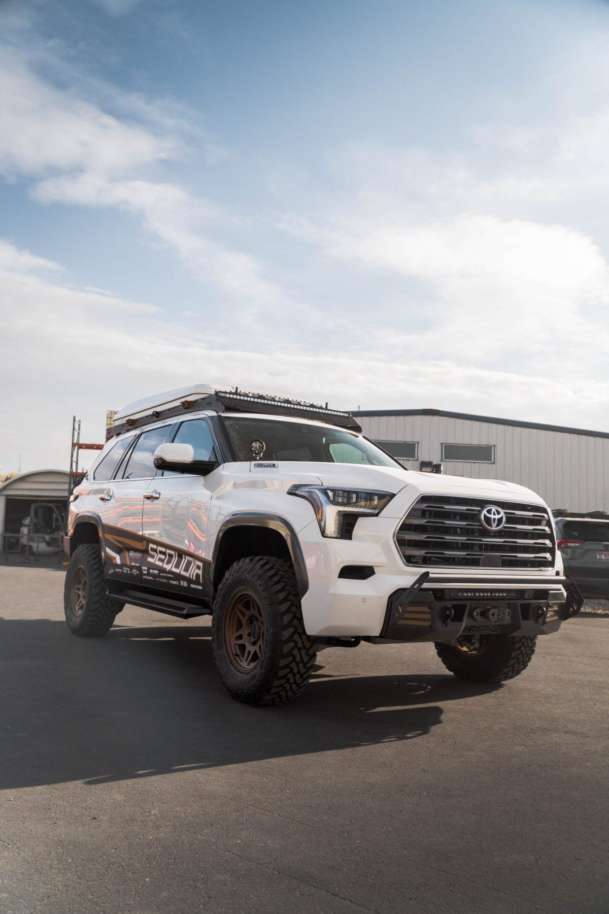 Toyota Sequoia Prinsu Roof Rack (2023-2025) - Prinsu 400-000-030-003