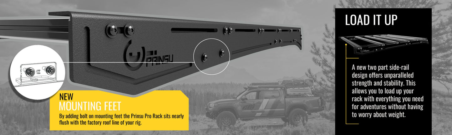 Pro Roof Rack – Toyota Landcruiser 250 Series (2024–2025)-Prinsu 400-002-016-003