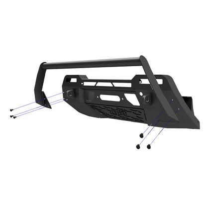 Toyota Tacoma Covert Bolt-on Bull Bar (2024–2025) - Prinsu 200-000-010-134 Prinsu Design