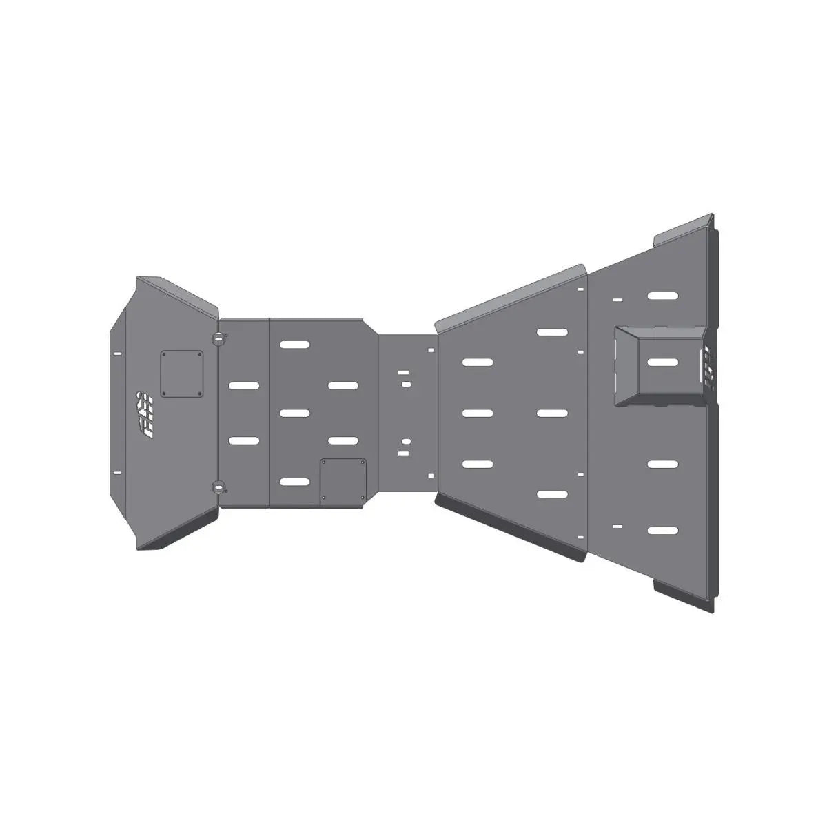 Toyota Tundra Full Overland Skid Plate Set (2014-2021) - CBI 300-000-012-003 CBI Offroad