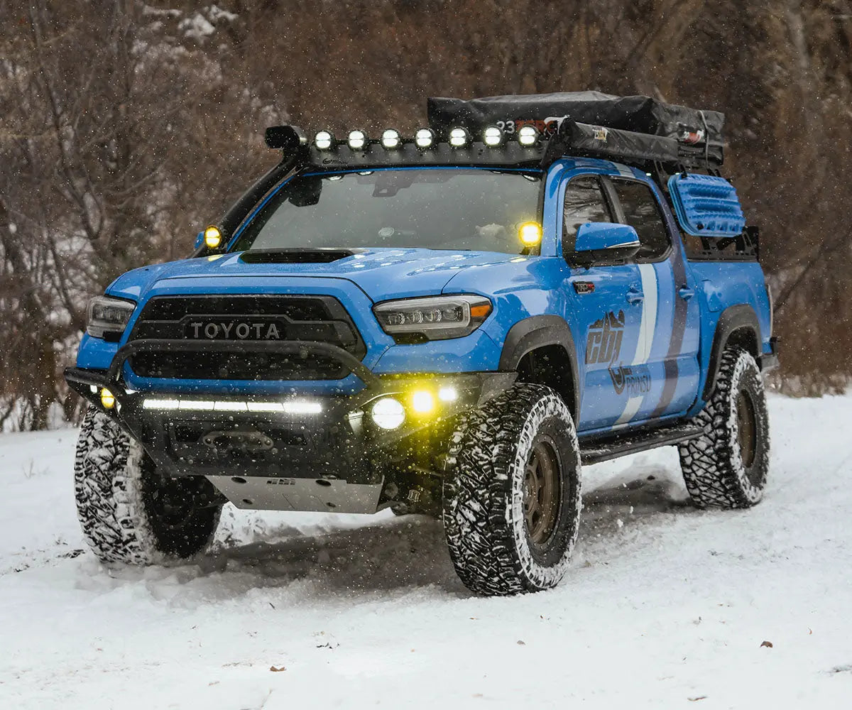 Toyota Tacoma Overland Bolt-On Rock Sliders (2005-2023) - CBI 300-000-010-047 CBI Offroad