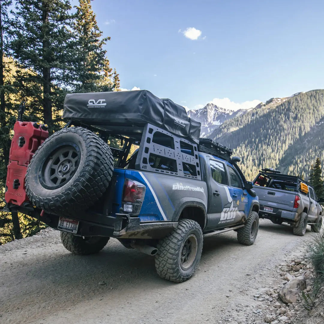 Toyota Tacoma Roof Rack Height Bed Rack (2005-2023) - CBI 500-000-010-023 CBI Offroad