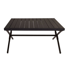Camp Crew Coffee Table – Stable Folding Camping Table- Kuma Outdoor gear 889-KM-CCCT-BAM