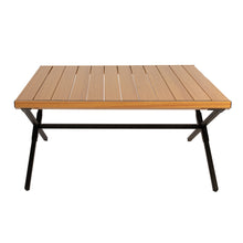 Camp Crew Coffee Table – Stable Folding Camping Table- Kuma Outdoor gear 889-KM-CCCT-BAM