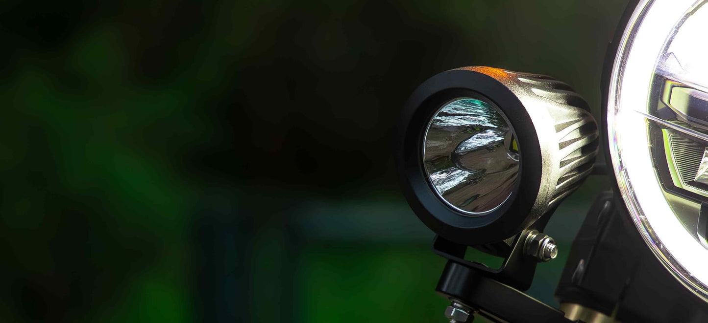 MCX25 Motorcycle Driving Light -Spot - Stedi LEDMOTO-25W-SPOT