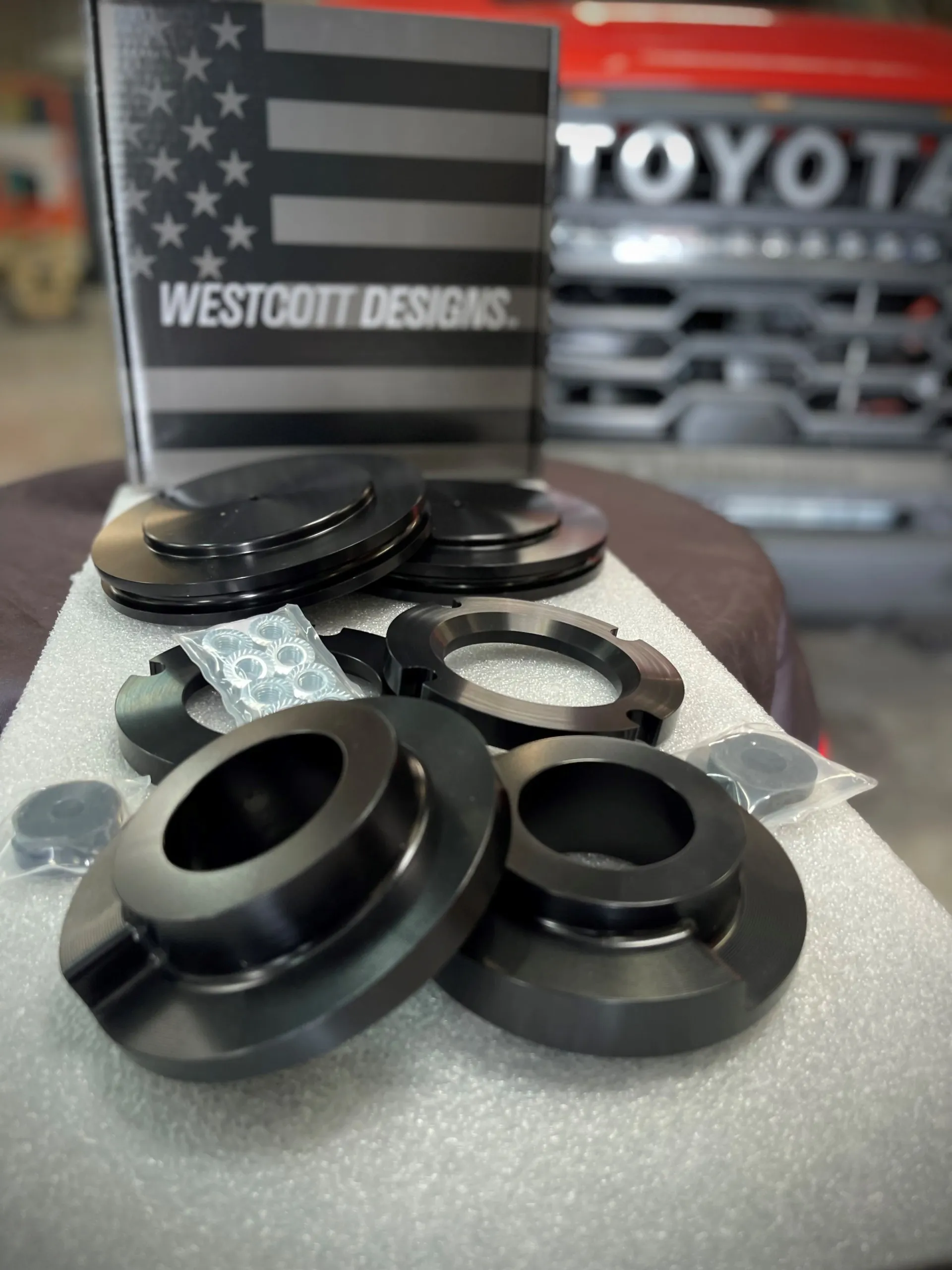 Toyota Sequoia Trd Pro Preload Collar Lift Kit (2023-2026) Westcott Designs