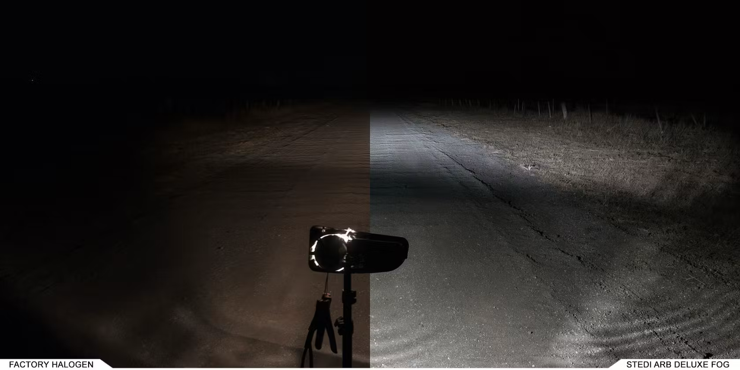 Fog W/DRL Upgrade ARB Deluxe Bullbar - Stedi LEDCONV-FOG-ARB-1