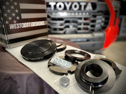 Toyota Sequoia SR5,Limited,Platinum,Capstone,Trd Off-Road,AVS/Air Ride Preload Collar Lift Kit (2023-2026) Westcott Designs