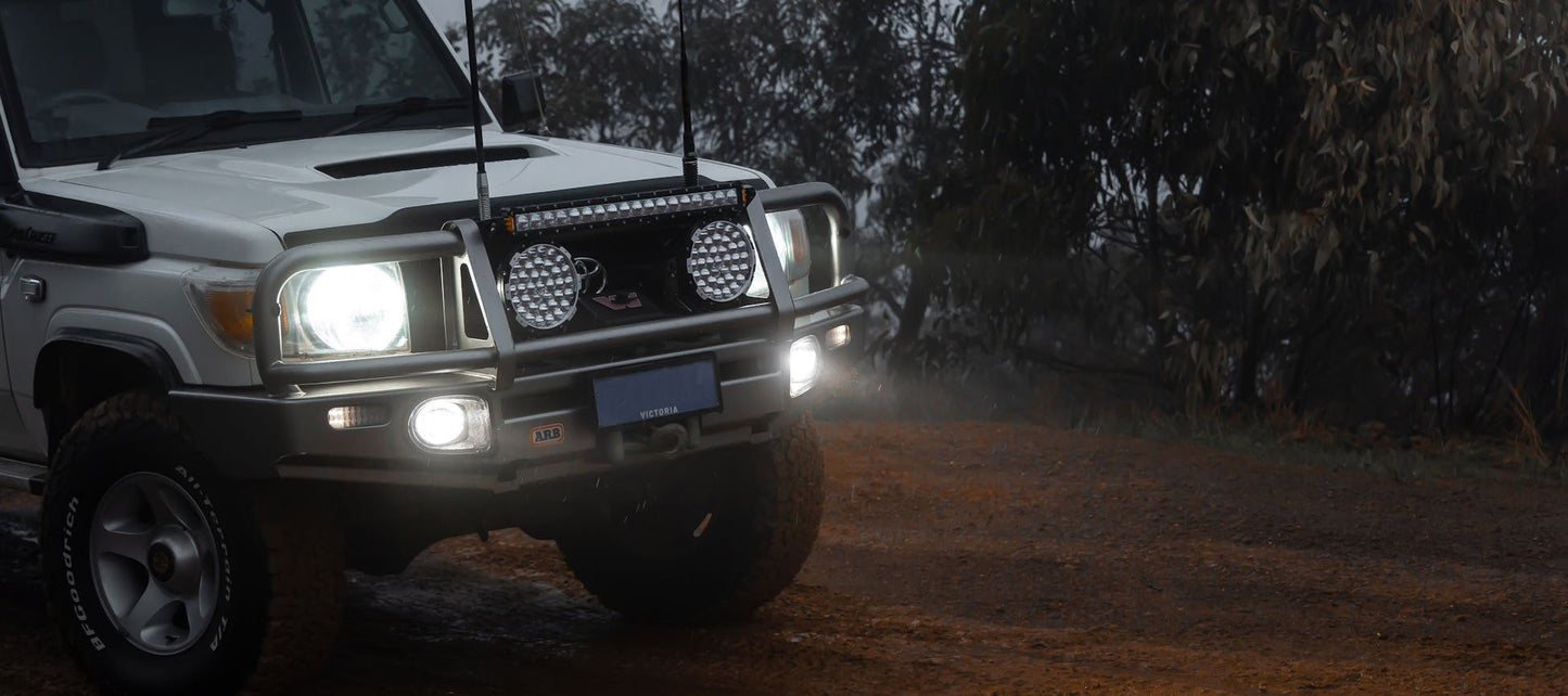Fog W/DRL Upgrade ARB Summit Bullbar - Stedi LEDCONV-FOG-ARB-2