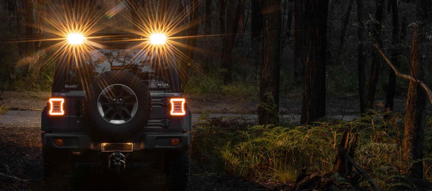 Micro V2 – 7.8" | Flood Light (12 Led – Amber) - Stedi LEDMICRO-18W-AMBER