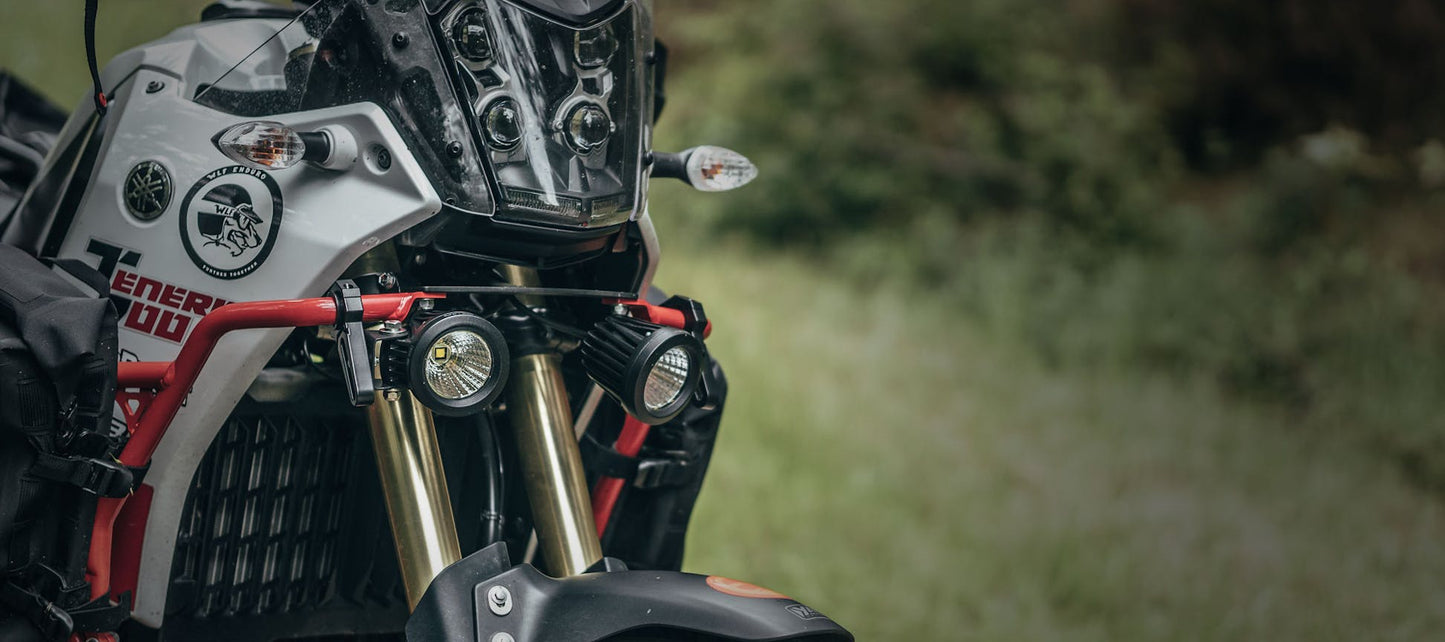 MCX25 Motorcycle Driving Light -Flood - Stedi LEDMOTO-25W-FLOOD