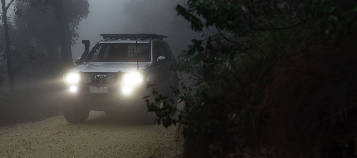 Fog W/DRL Upgrade ARB Deluxe Bullbar - Stedi LEDCONV-FOG-ARB-1