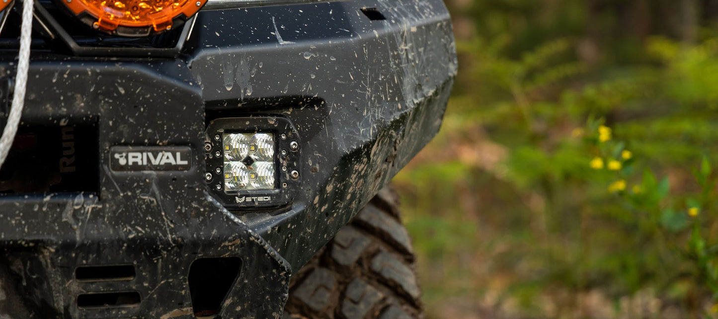 Black Edition C4 Flush Mount Light - Flood - Stedi LEDFLUSH-C4-FLOOD