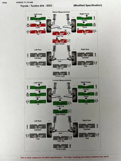 Toyota Tundra Trd Preload Collar Lift Kit (2022-2026)-Westcott Designs Westcott Designs