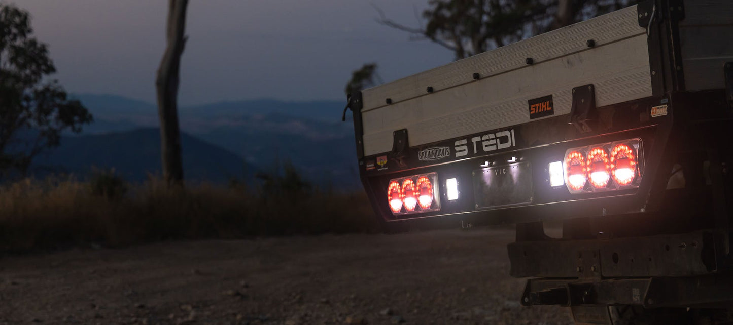 Black Edition C4 Flush Mount Light - Flood - Stedi LEDFLUSH-C4-FLOOD