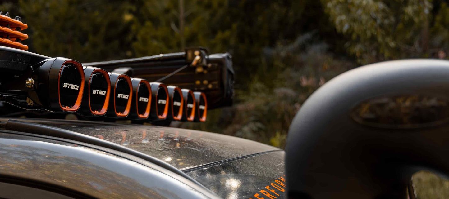 Type-X Evo Mini 4" Mounting Bracket Under Rack - Stedi ST-11-RR-001