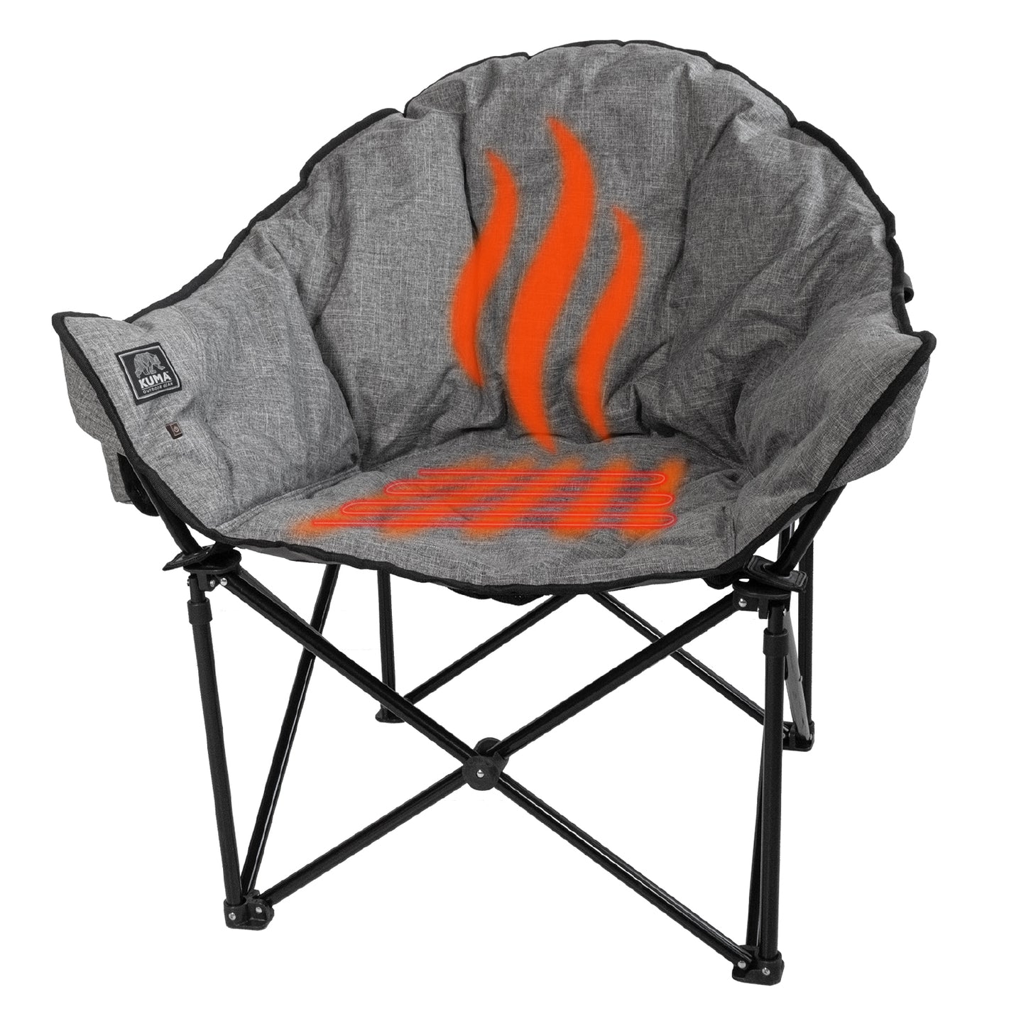 Lazy Bear Heated Chair Bluetooth™-Kuma Outdoor gear 892KMLBBTHCHRB