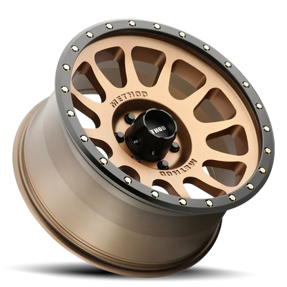 305 NV Method Bronze® - Matte Black Lip Method race wheels
