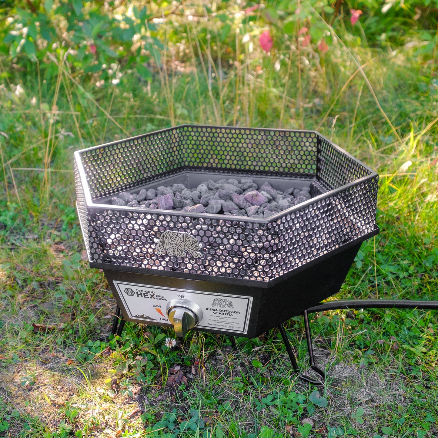Fire pit Off grid Hex Bowl-Kuma Outdoor gear