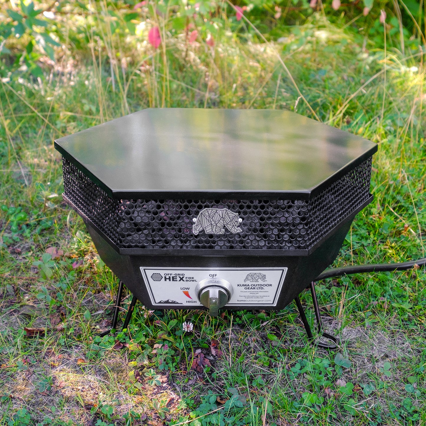 Fire pit Off grid Hex Bowl-Kuma Outdoor gear