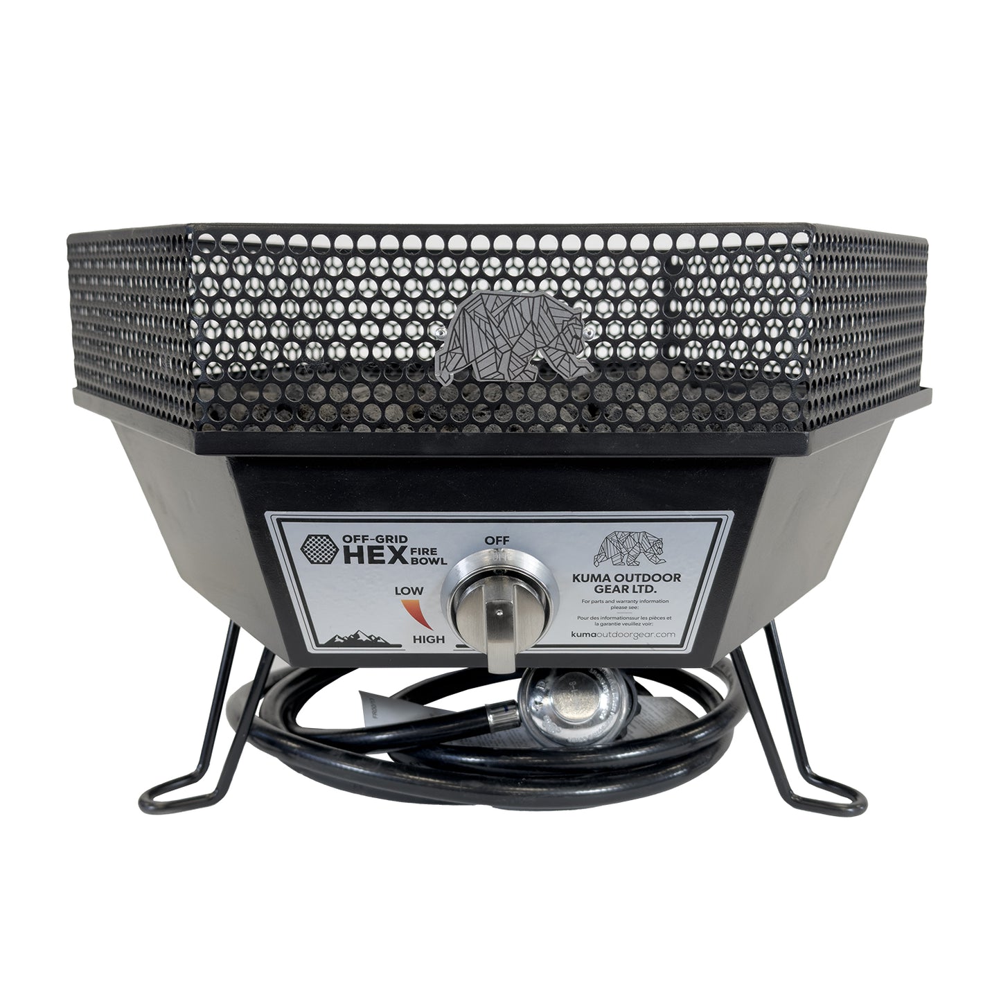 Fire pit Off grid Hex Bowl-Kuma Outdoor gear