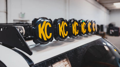 KC Gravity Pro6 Light Bar Mounting Brackets - Sherpa 249040