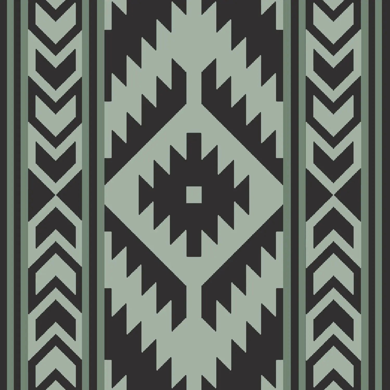 Sante Fe Boho Outdoor Mat - Kuma 876-KM-SFB-GB-9 KUMA OUTDOOR GEAR