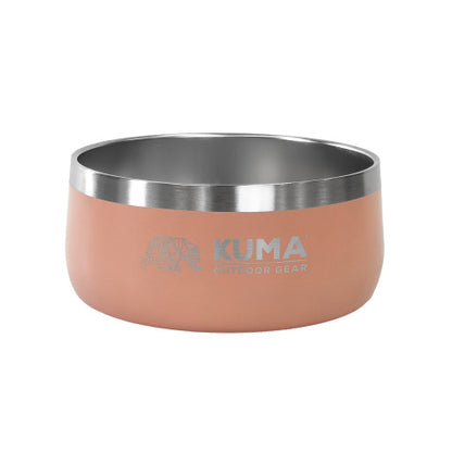 Stainless Steel Dog Bowl- Kuma 201-KM-SSDB-BK
