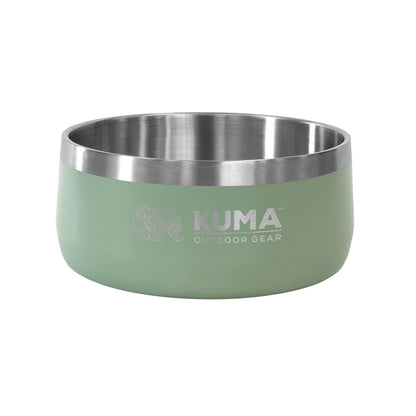 Stainless Steel Dog Bowl- Kuma 201-KM-SSDB-BK
